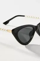 Pearl Cat-Eye Sunglasses