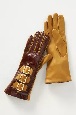 Carolina Amato Buckle Gloves