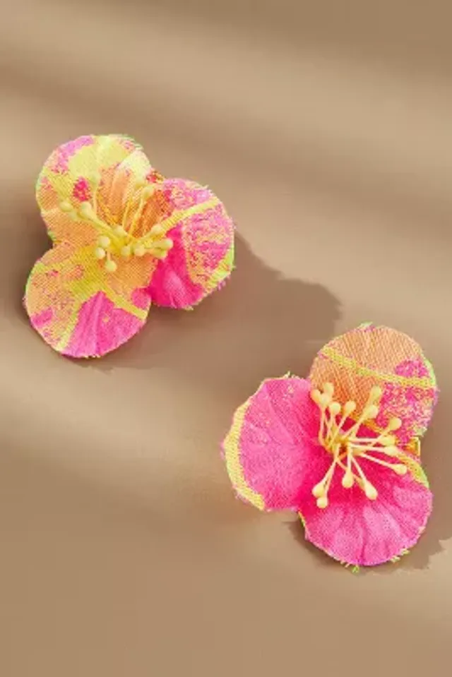 By Anthropologie Blooming Petal Earrings