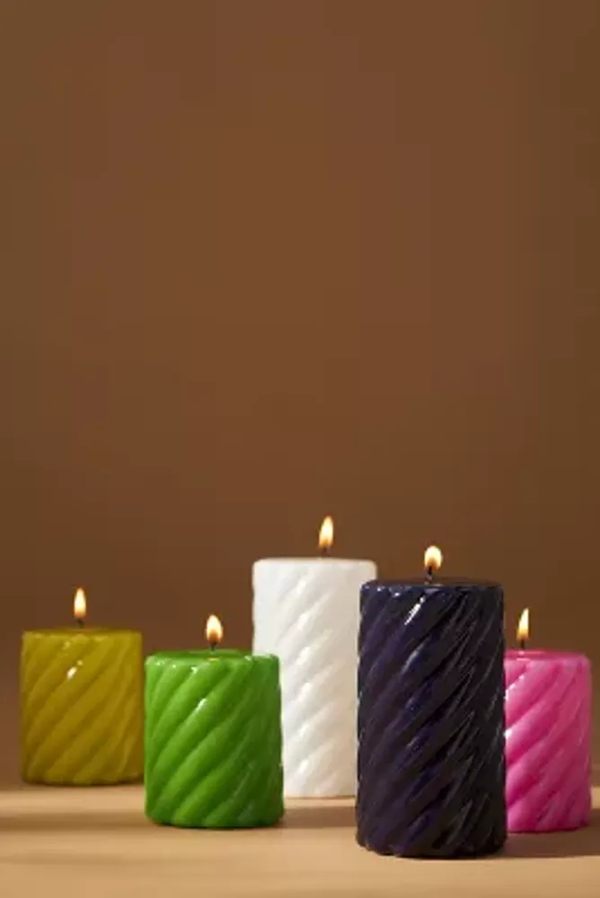 High Gloss Pillar Candle