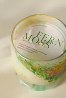 Laney Fresh Fern Moss Cheena Glass Candle