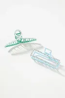 Embellished Hair Claw Clips, Set of 2