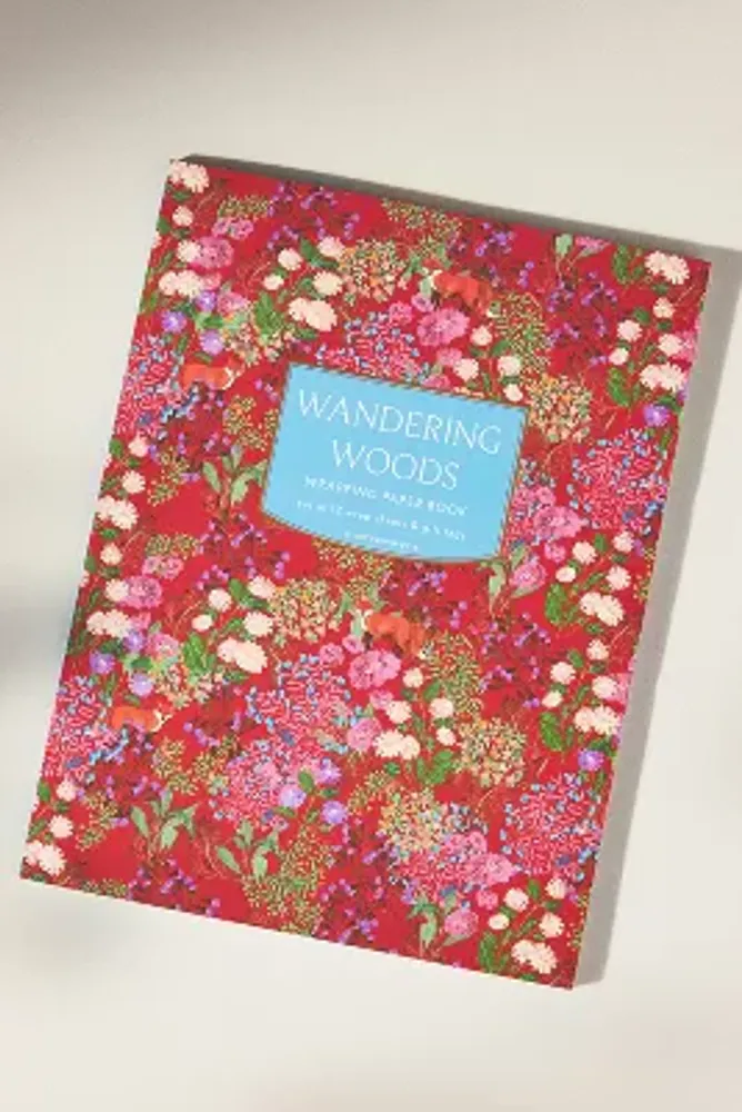 Anthropologie Wandering Woods Wrapping Paper Book