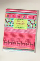 All Is Bright Wrapping Paper Book