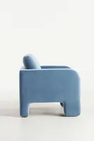 Velvet Lawson Chair