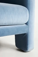 Velvet Lawson Chair