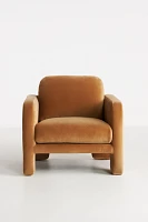 Velvet Lawson Chair