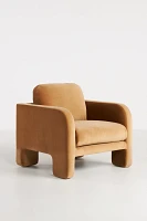 Velvet Lawson Chair