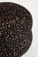 Muntz Leopard Ottoman