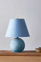 Swirled Glass Table Lamp