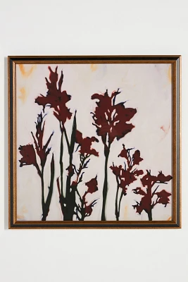 Red Canna II Wall Art