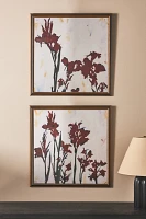 Red Canna II Wall Art