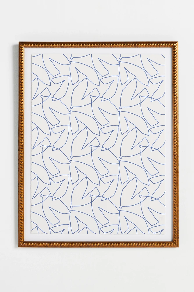 Leaf Pattern Wall Art