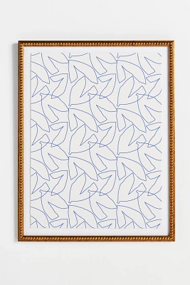 Leaf Pattern Wall Art