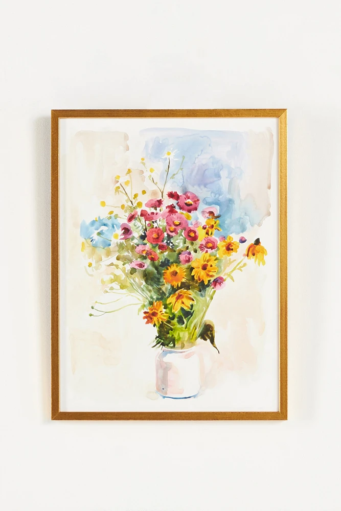 Bouquet d'Été Wall Art