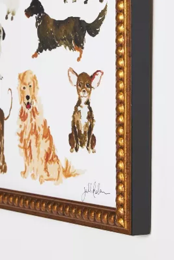 Dog Collage Wall Art