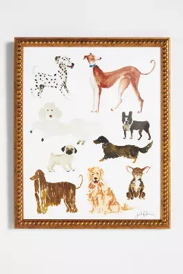 Dog Collage Wall Art