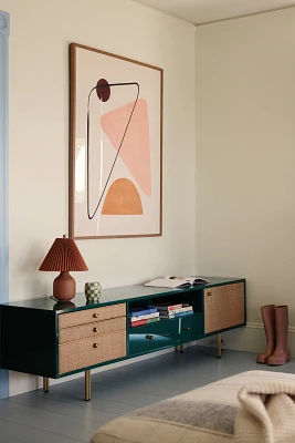 Organic Art - Line and Shapes R01 Wall Art