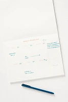 Papier Weekly Planner Notepad