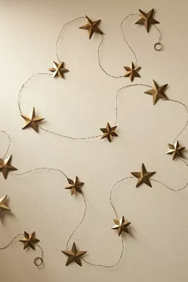 Stargazer Nature Effects Olive Leaf Garland