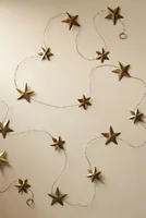 Celestial Golden Star Garland