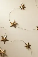 Celestial Golden Star Garland