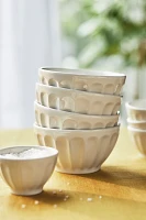 Amelie Latte Portuguese Stoneware Cereal Bowls