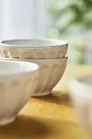 Amelie Latte Portuguese Stoneware Cereal Bowls