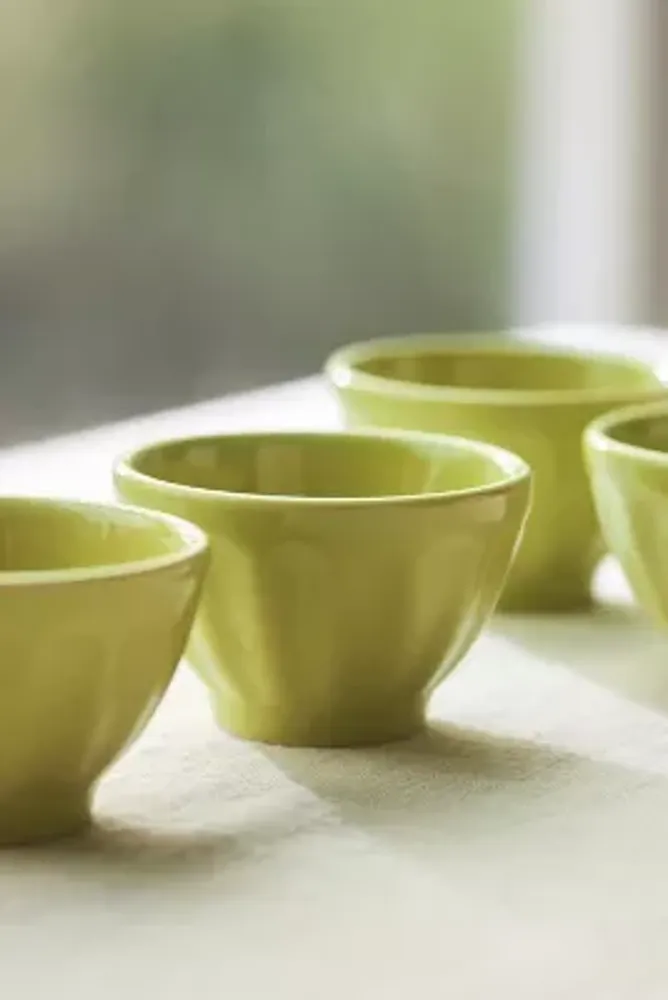 Amelie Latte Mini Bowls, Set of 4