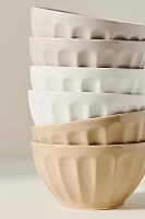 Amelie Latte Portuguese Stoneware Cereal Bowls