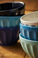 Amelie Latte Portuguese Stoneware Cereal Bowls