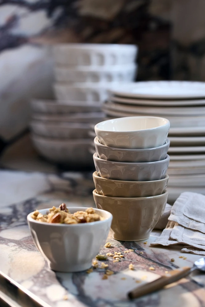 The Latte Stoneware Nut Bowls