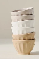 Amelie Latte Portuguese Stoneware Nut Bowls