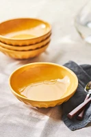 Amelie Latte Portuguese Stoneware Pasta Bowls