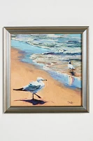 Seagull Flirting Wall Art