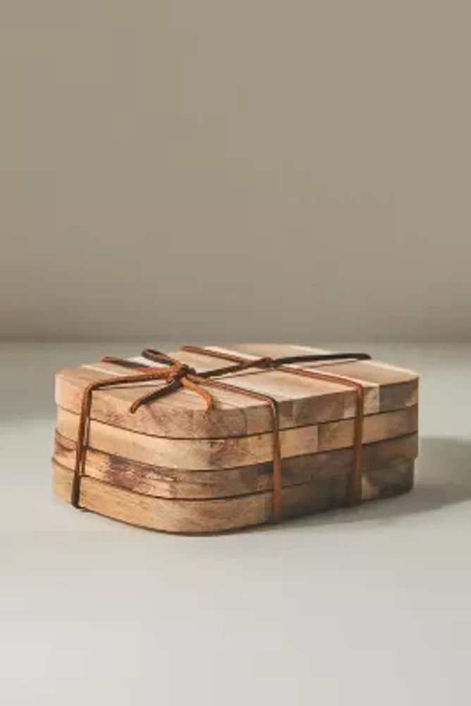 Mini Wood Cutting Boards set of 4