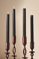 Fluted Taper Candles, Set of 4