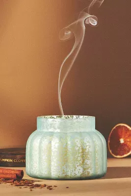Capri Blue Pumpkin Clove Glass Jar Candle