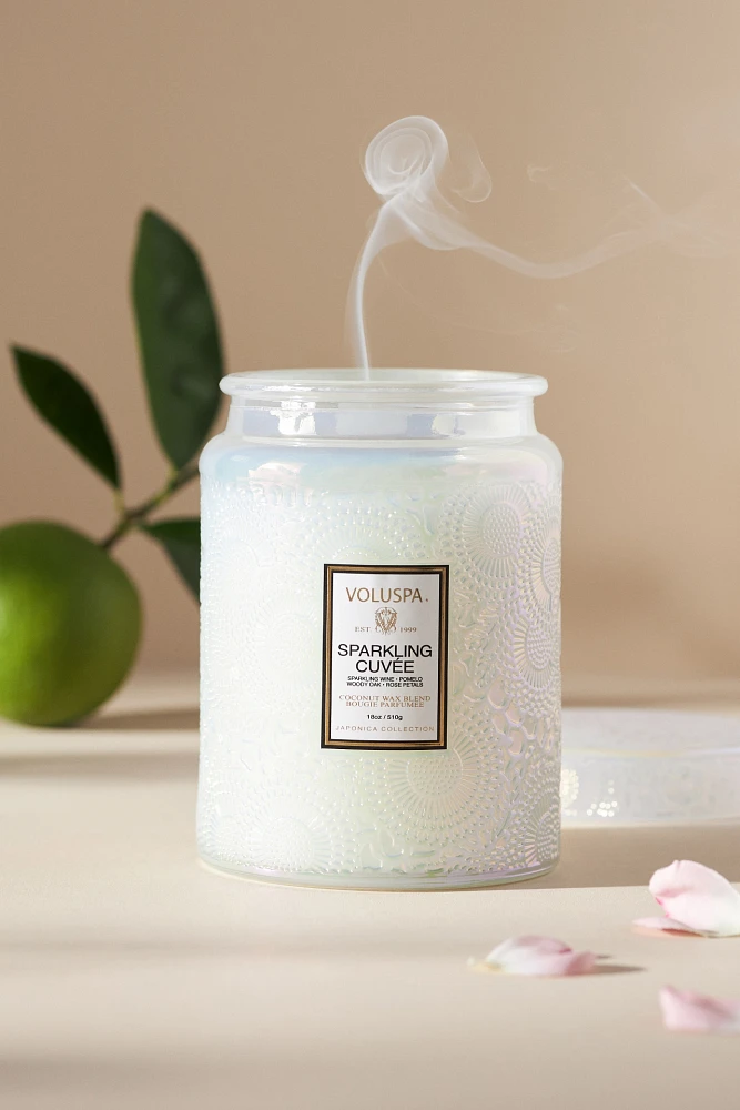 Voluspa Japonica Sparkling Cuvée Glass Jar Candle​