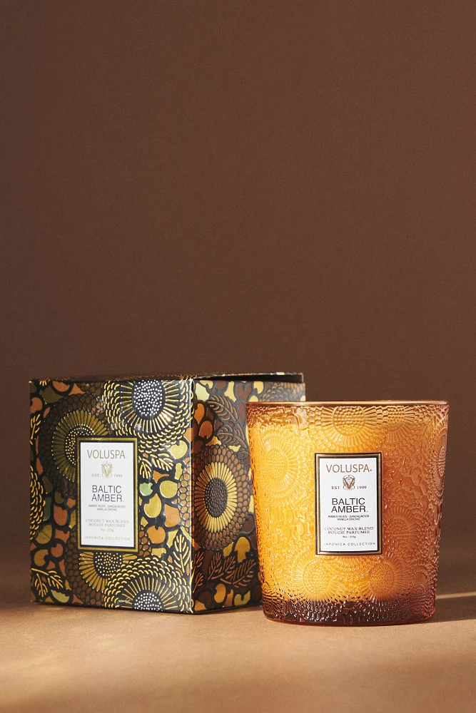 Voluspa Japonica Baltic Amber Boxed Candle