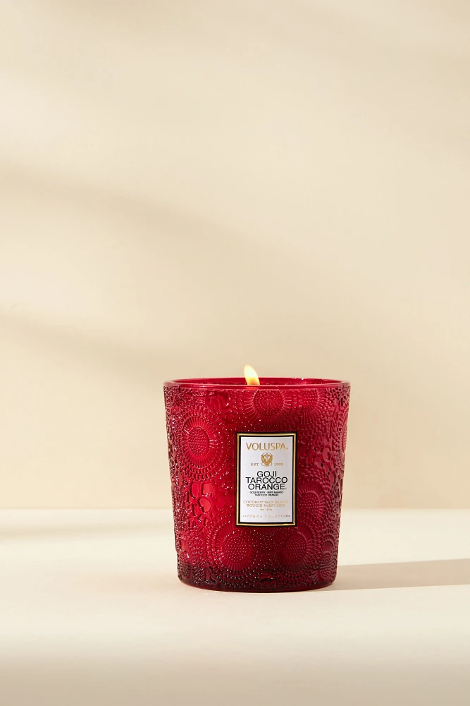 Voluspa Japonica Goji Tarocco Orange Boxed Candle