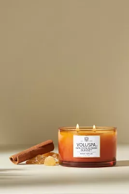 Voluspa Golden Amber Sunset Maison Candle
