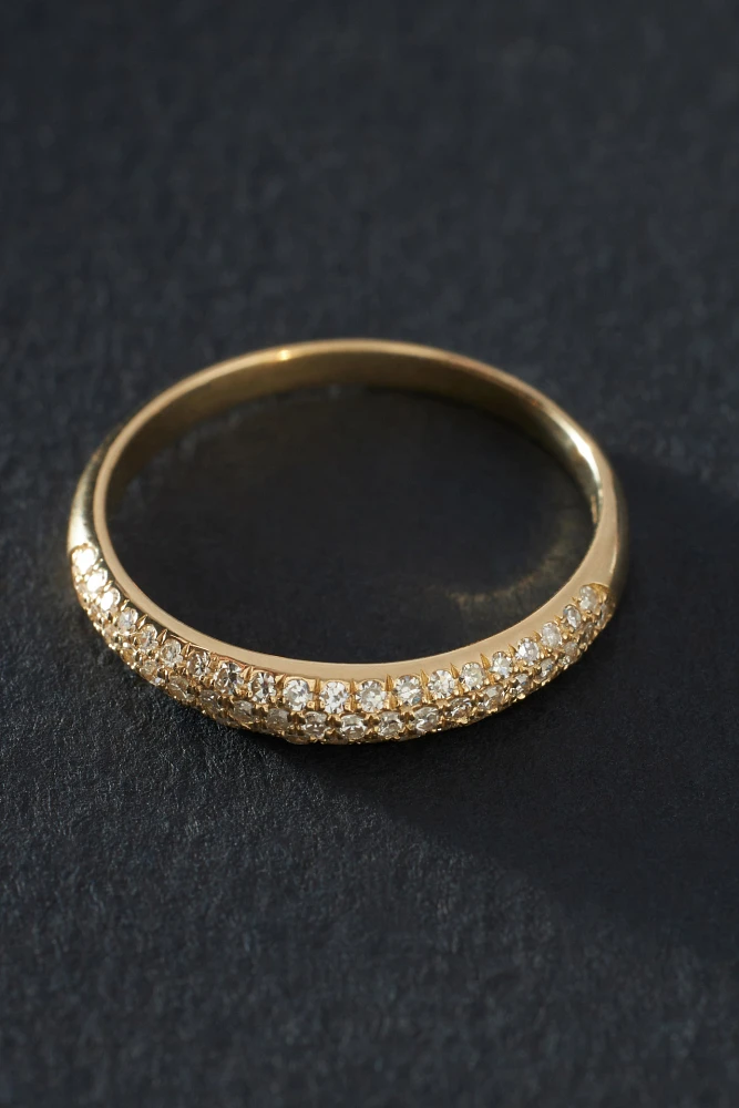 Pavé Diamond Band Ring