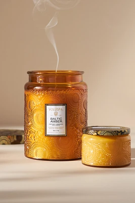 Voluspa Japonica Baltic Amber Glass Jar Candle​