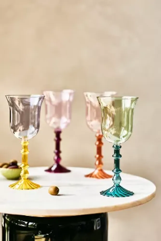 Cinzia Wine Glasses, Set of 4