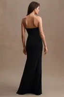 Mac Duggal Strapless Sweetheart Jersey Gown