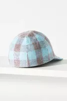 Anthony Peto Linen Checkered Cap