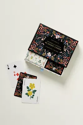 Rifle Paper Co. Hawthorne Playing Card Set