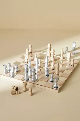Printworks Mirrored Chess Set