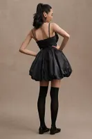 Mac Duggal A-Line Bow Bubble Mini Dress